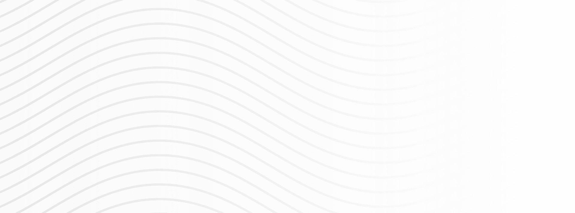 Decorative background with flowing gray waves pattern across a light surface.