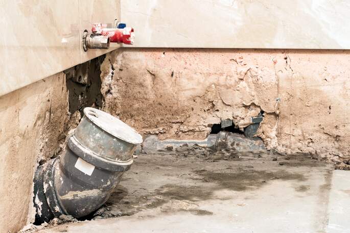 Ejector Pump in A Basement
