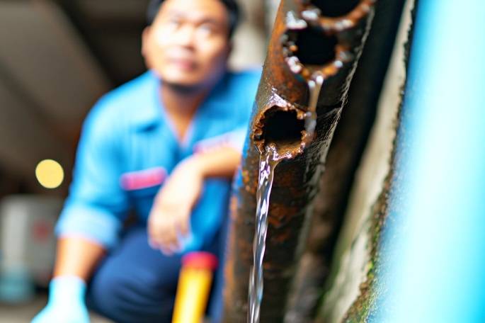 emergency drain cleaning for broken pipe